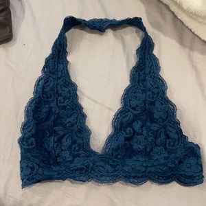 Blue/teal bralette
